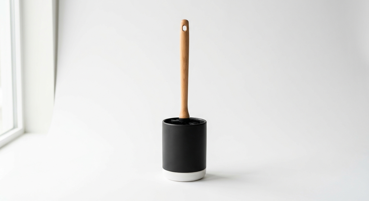 Minimalist Toilet Brush Holders
